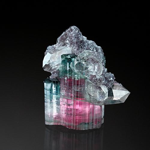 Tourmaline Quartz & Lepidolite