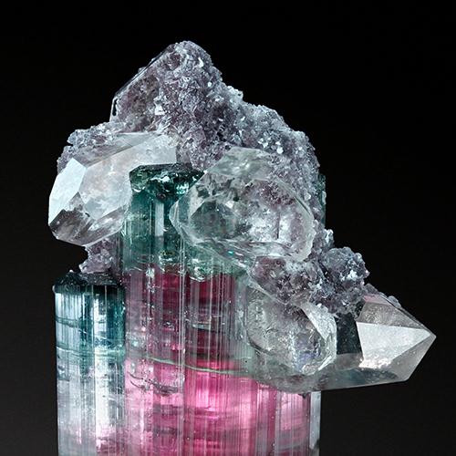 Tourmaline Quartz & Lepidolite