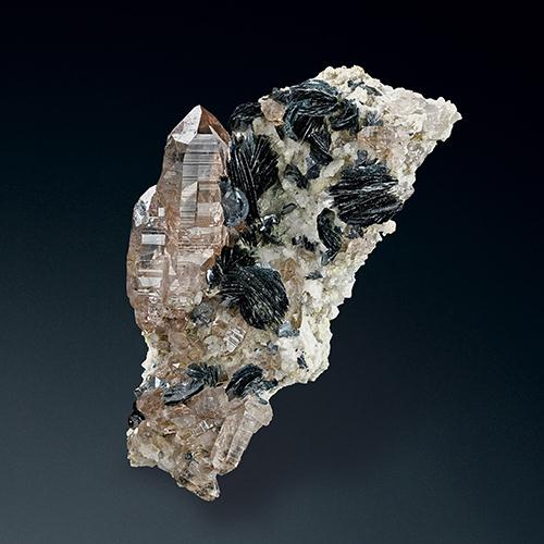 Quartz & Hematite