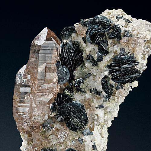 Quartz & Hematite