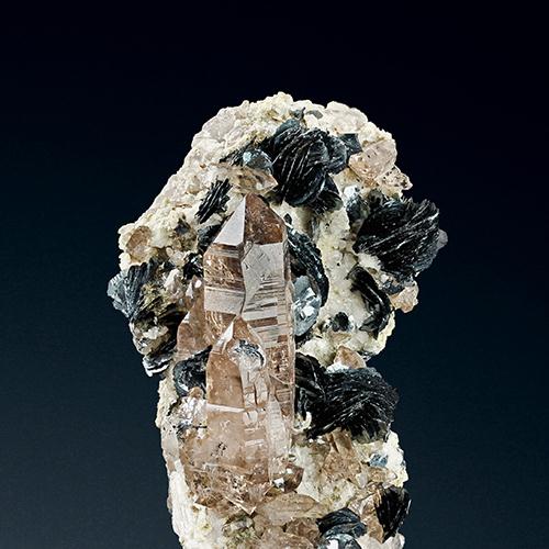 Quartz & Hematite