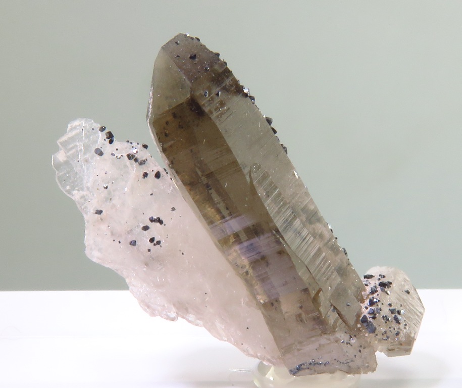 Smoky Quartz & Anatase