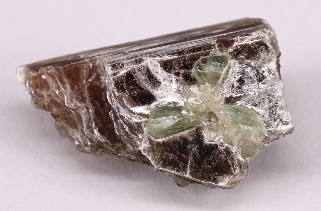 Chrysoberyl On Muscovite