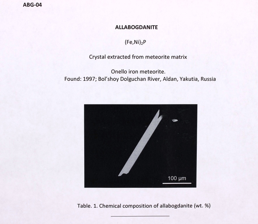Allabogdanite