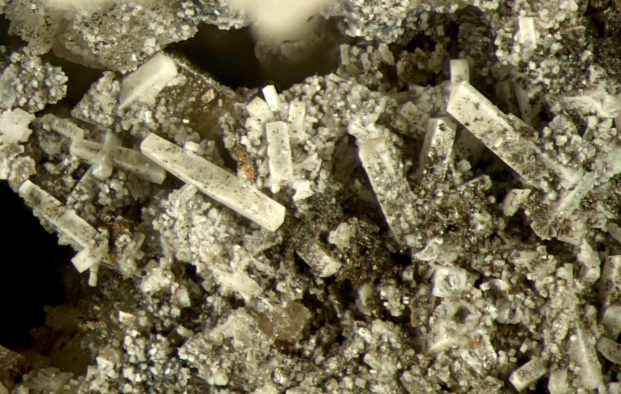 Parisite-(Ce) Psm Donnayite Group With Anatase Catapleiite & Natrolite