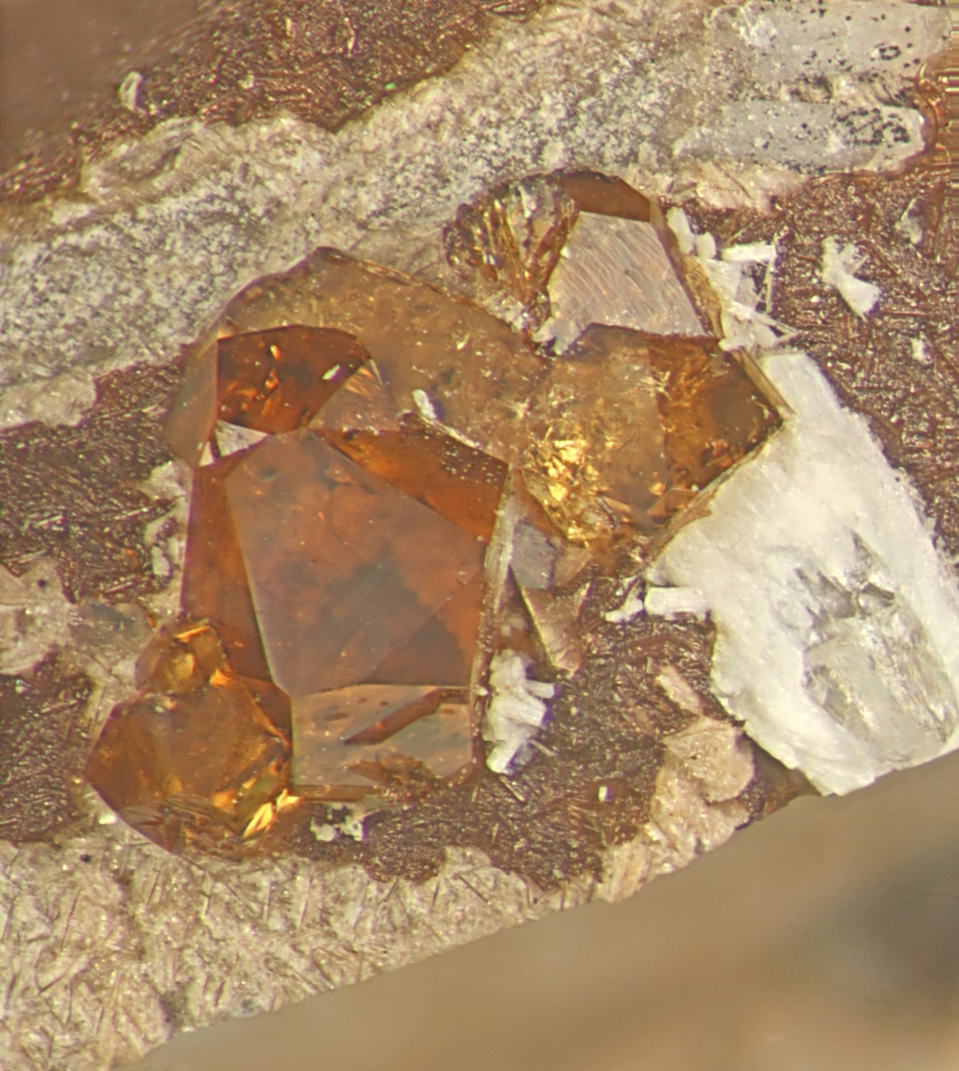 Manganoneptunite On Catapleiite Psm Eudialyte Group