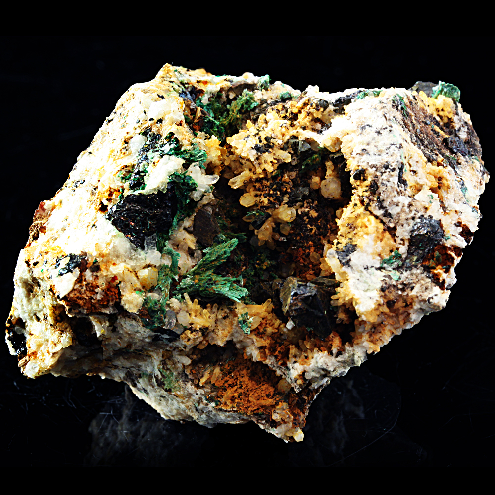 Malachite & Chalcopyrite