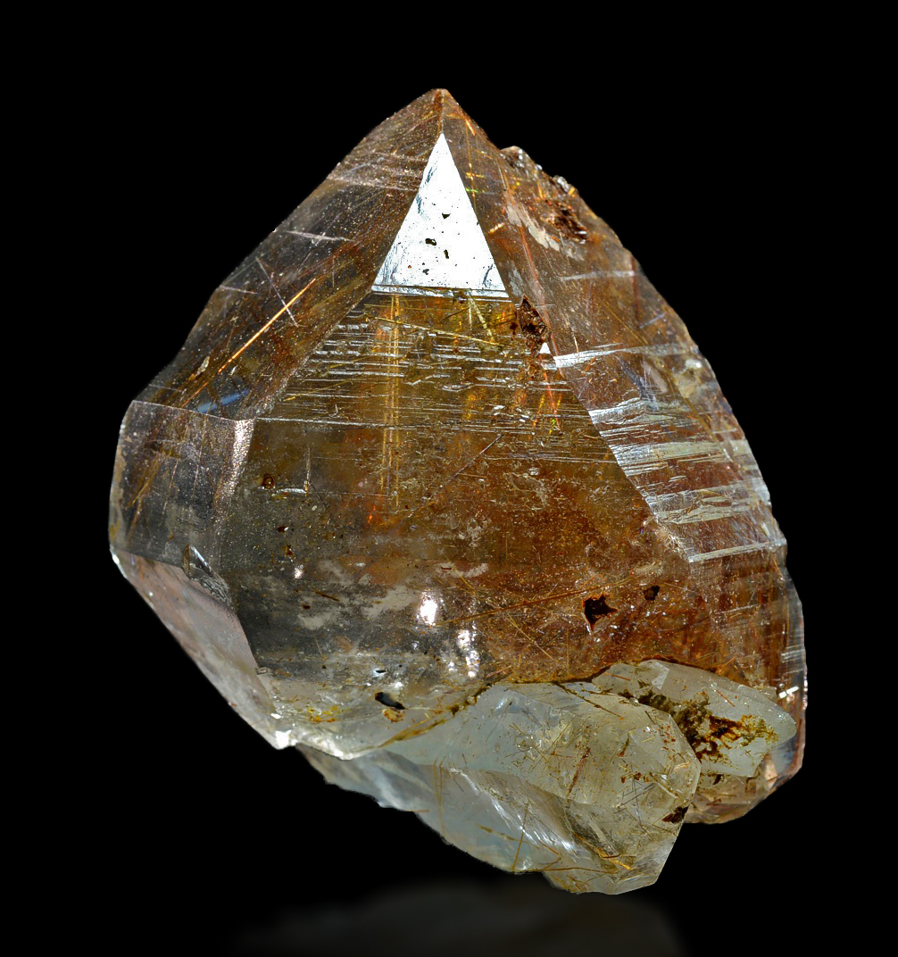 Quartz With Rutile Inclusions