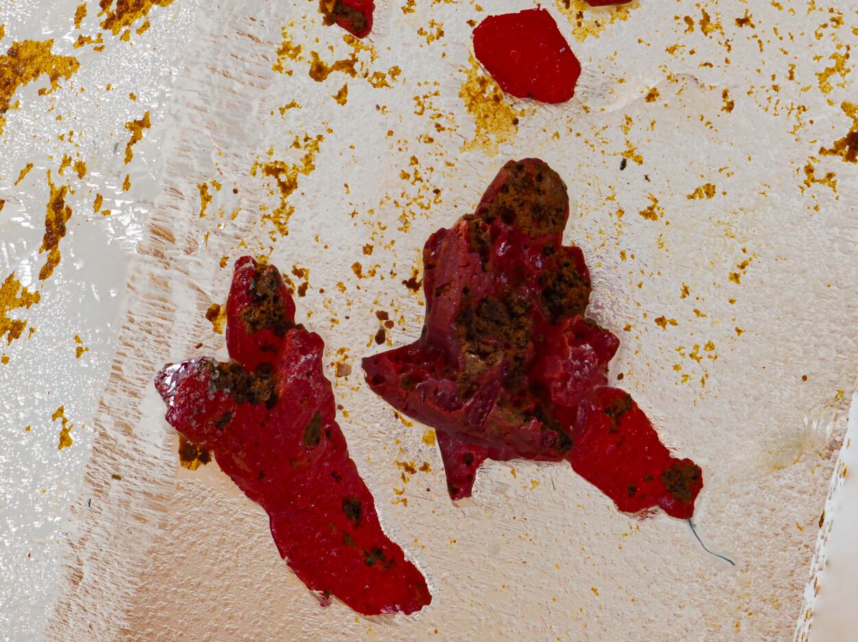Baryte & Cinnabar