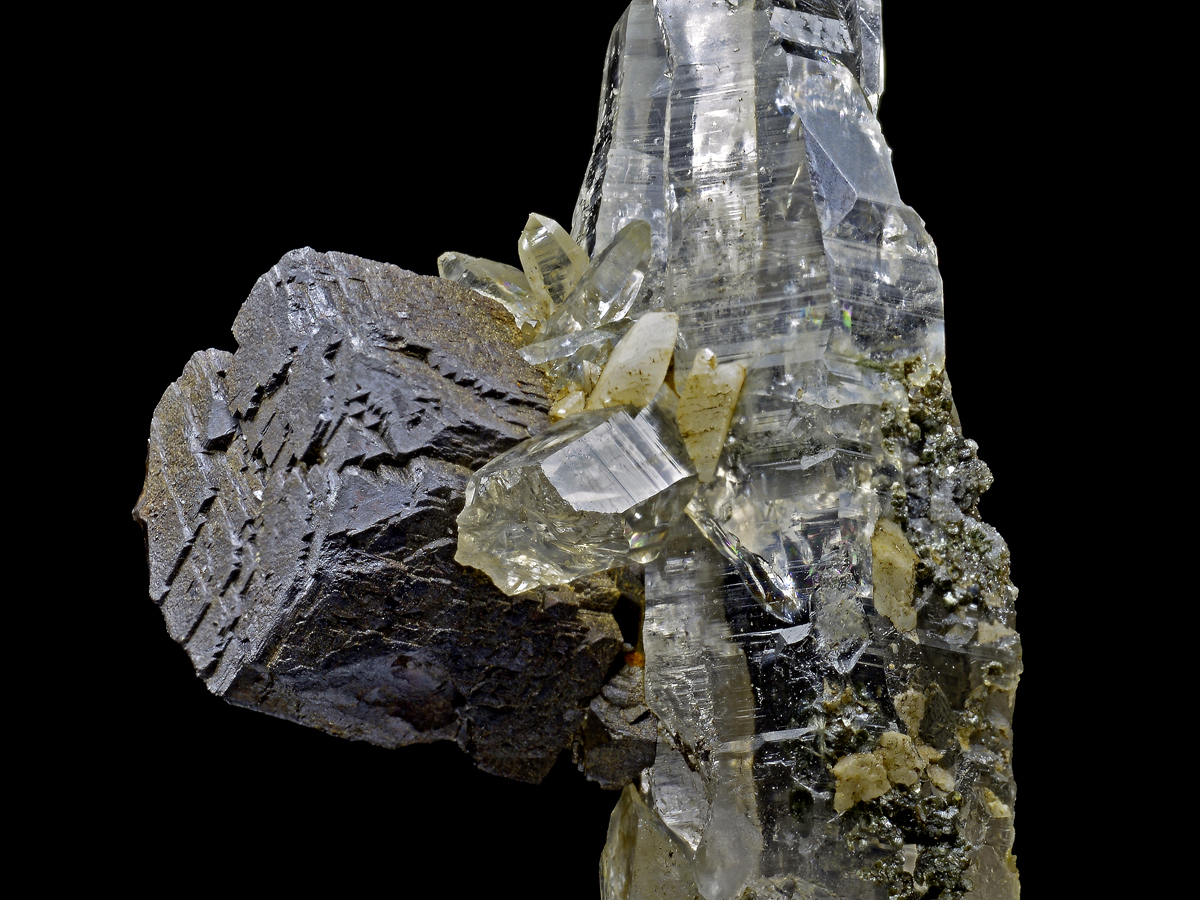 Quartz & Siderite & Albite
