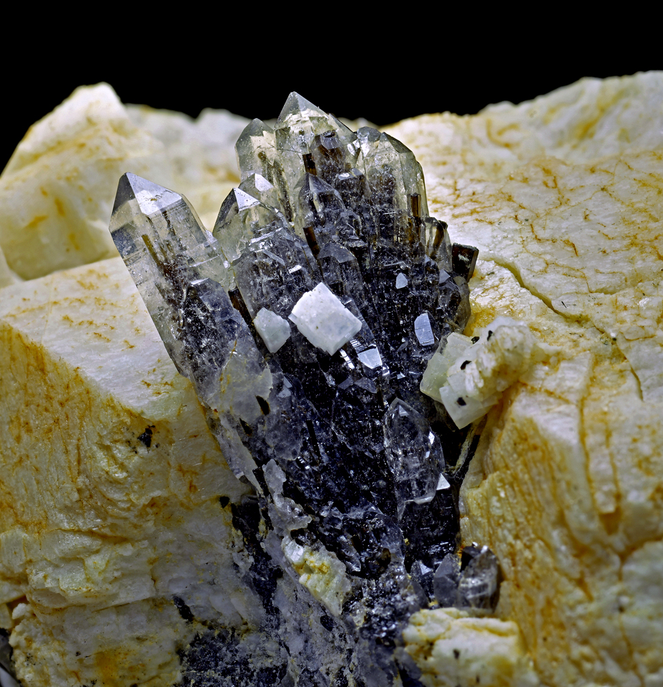 Quartz Elbaite & Microcline