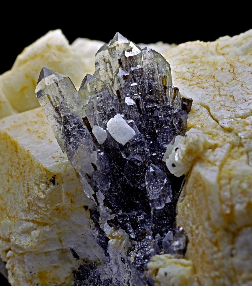 Quartz Elbaite & Microcline