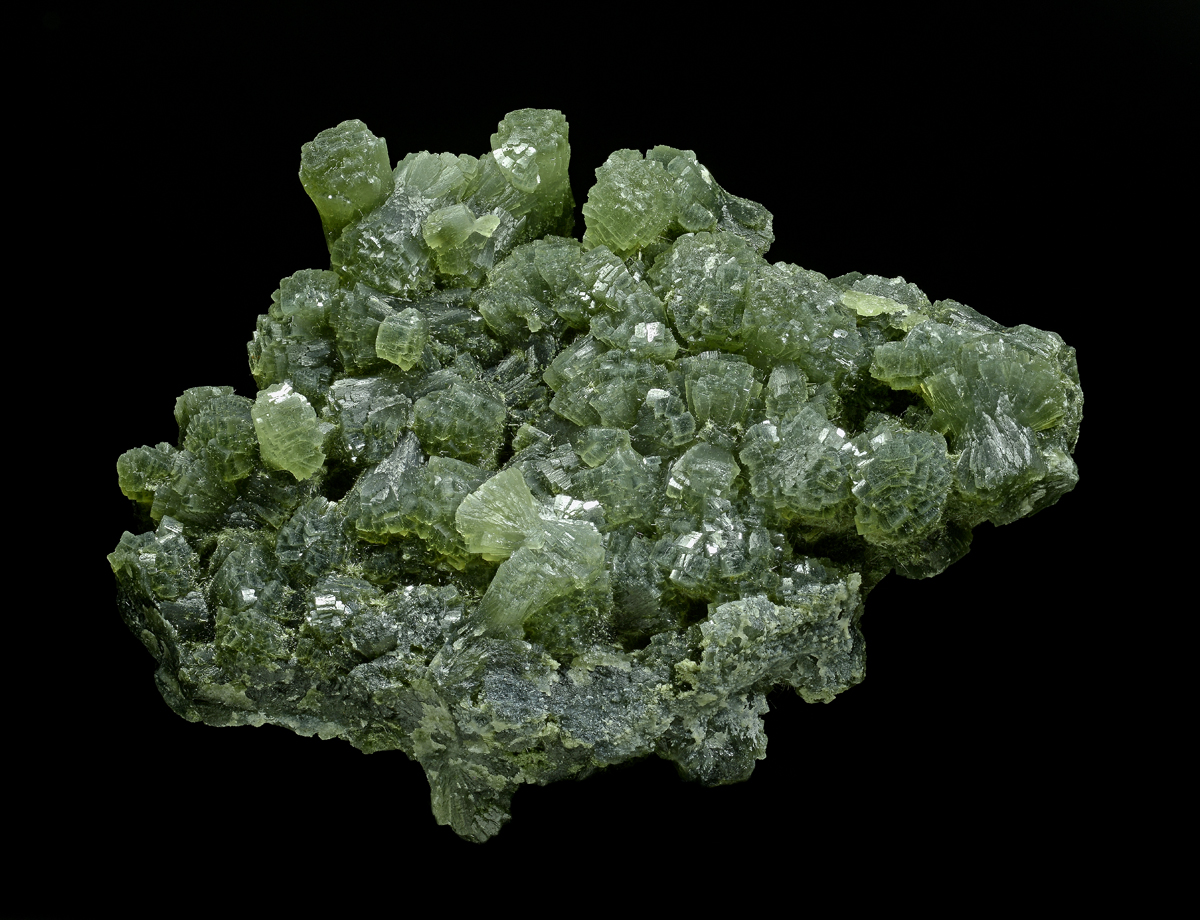 Prehnite & Actinolite
