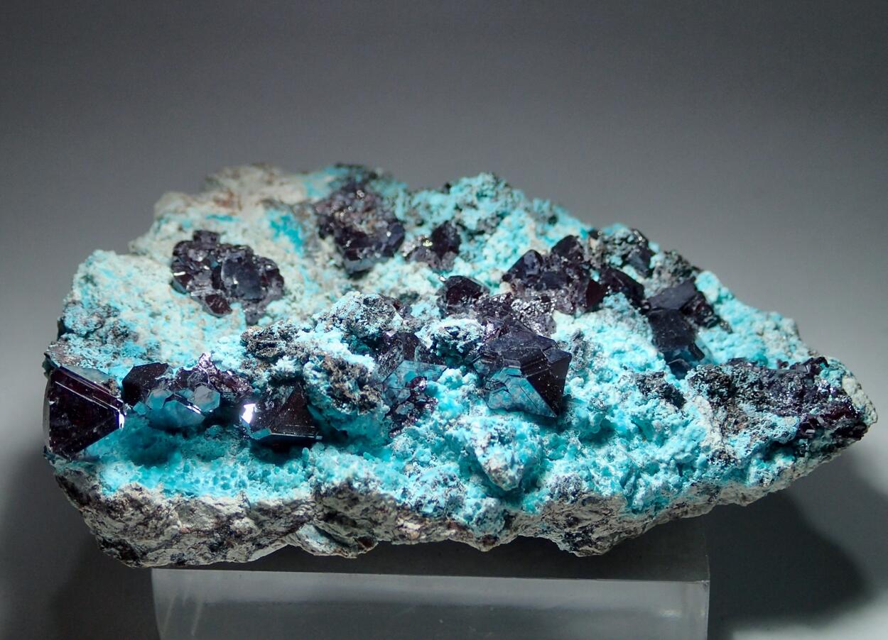 Cuprite On Chrysocolla