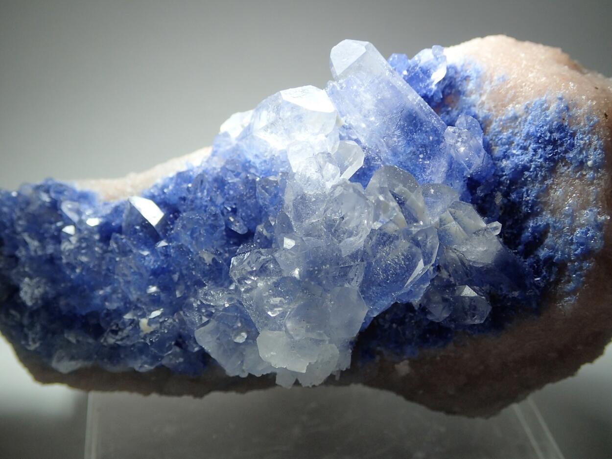 Quartz With Dumortierite Inclusions