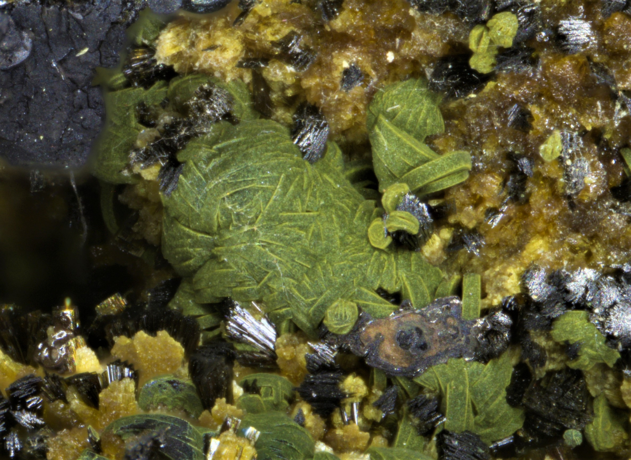Jahnsite Mitridatite & Rockbridgeite