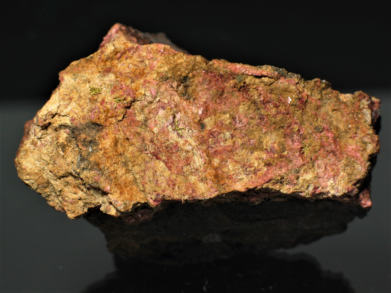 Gold & Electrum On Erythrite