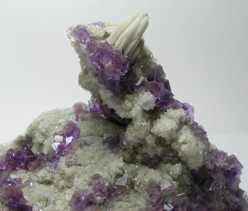 Fluorite Baryte & Quartz