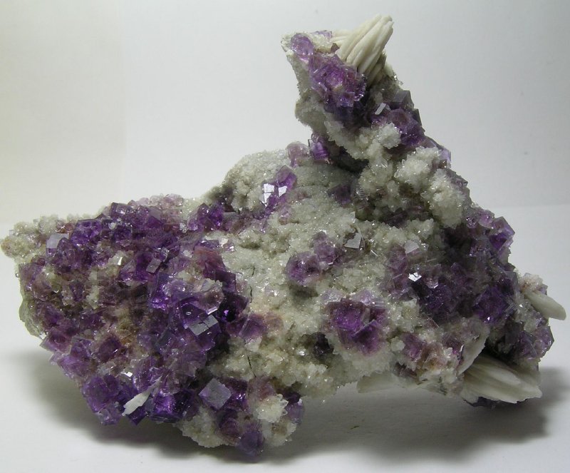 Fluorite Baryte & Quartz