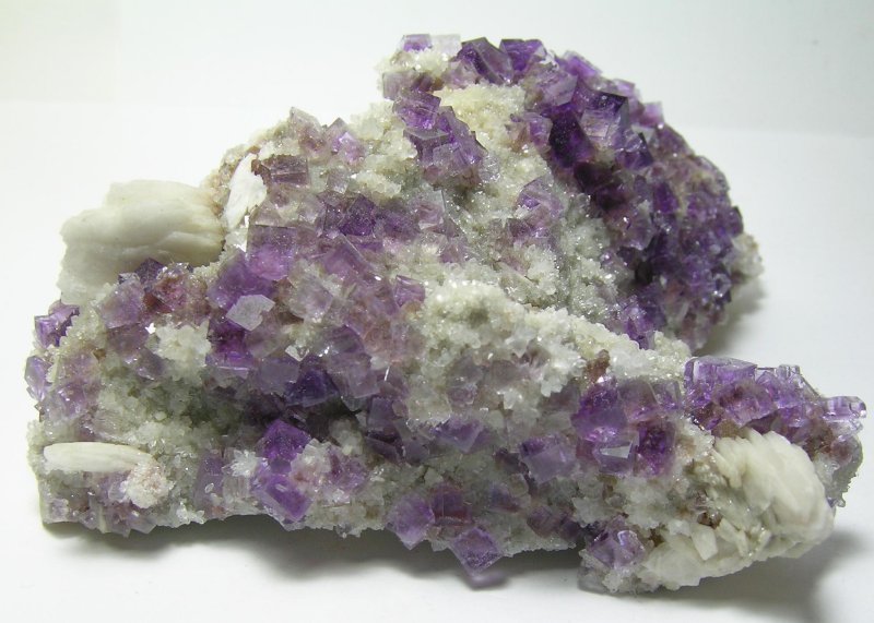 Fluorite Baryte & Quartz