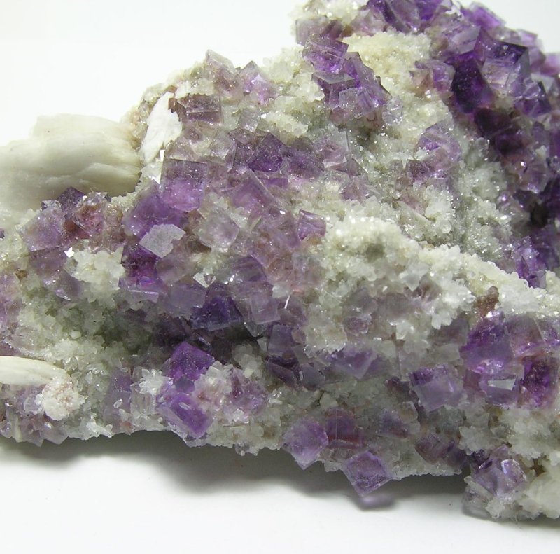 Fluorite Baryte & Quartz