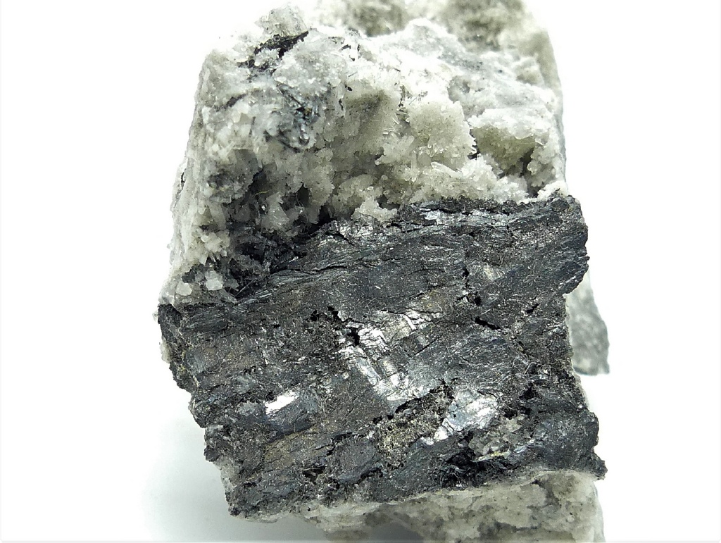 Stibnite & Quartz