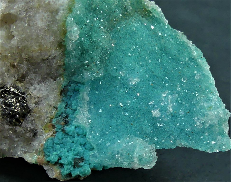 Chrysocolla & Quartz