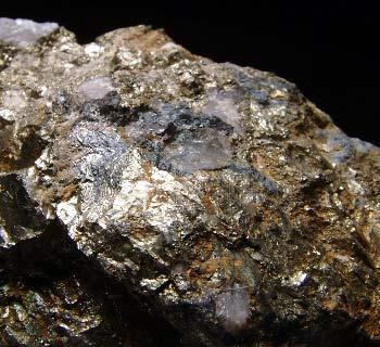 Bismuthinite & Pyrite