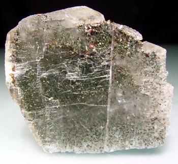 Chalcopyrite & Calcite