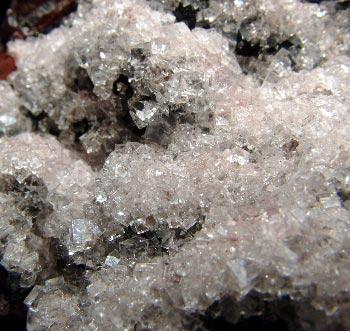 Fluorite On Hematite