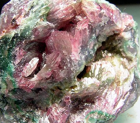 Cobaltoan Adamite & Cuprian Adamite
