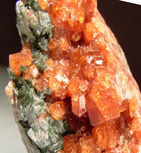 Grossular & Clinochlore
