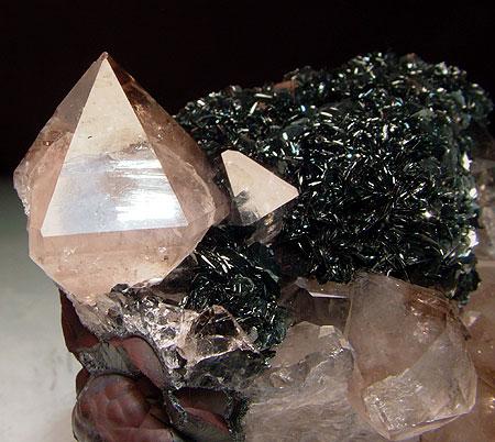 Specularite & Smoky Quartz