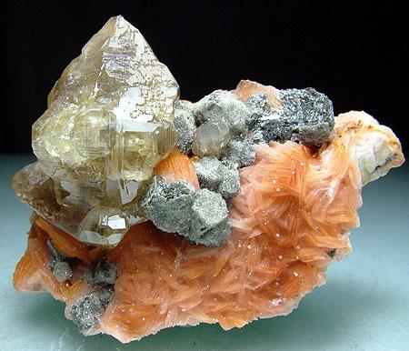 Cerussite Baryte & Galena