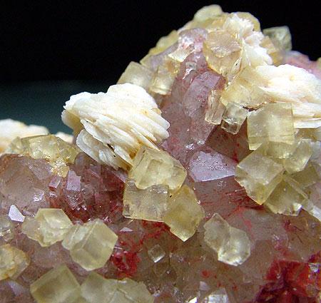 Fluorite Baryte & Quartz