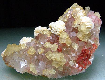 Fluorite Baryte & Quartz