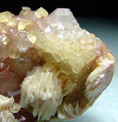 Fluorite Baryte & Quartz