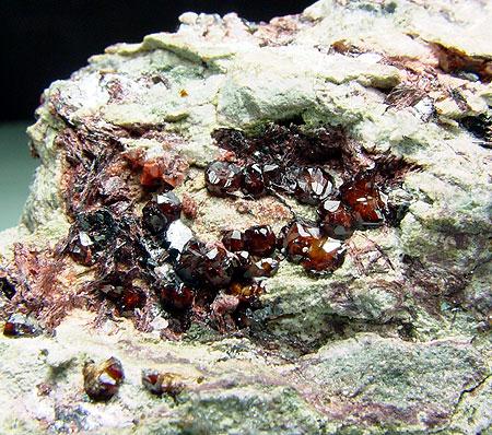 Andradite & Hematite