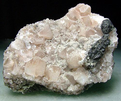 Apophyllite & Magnetite