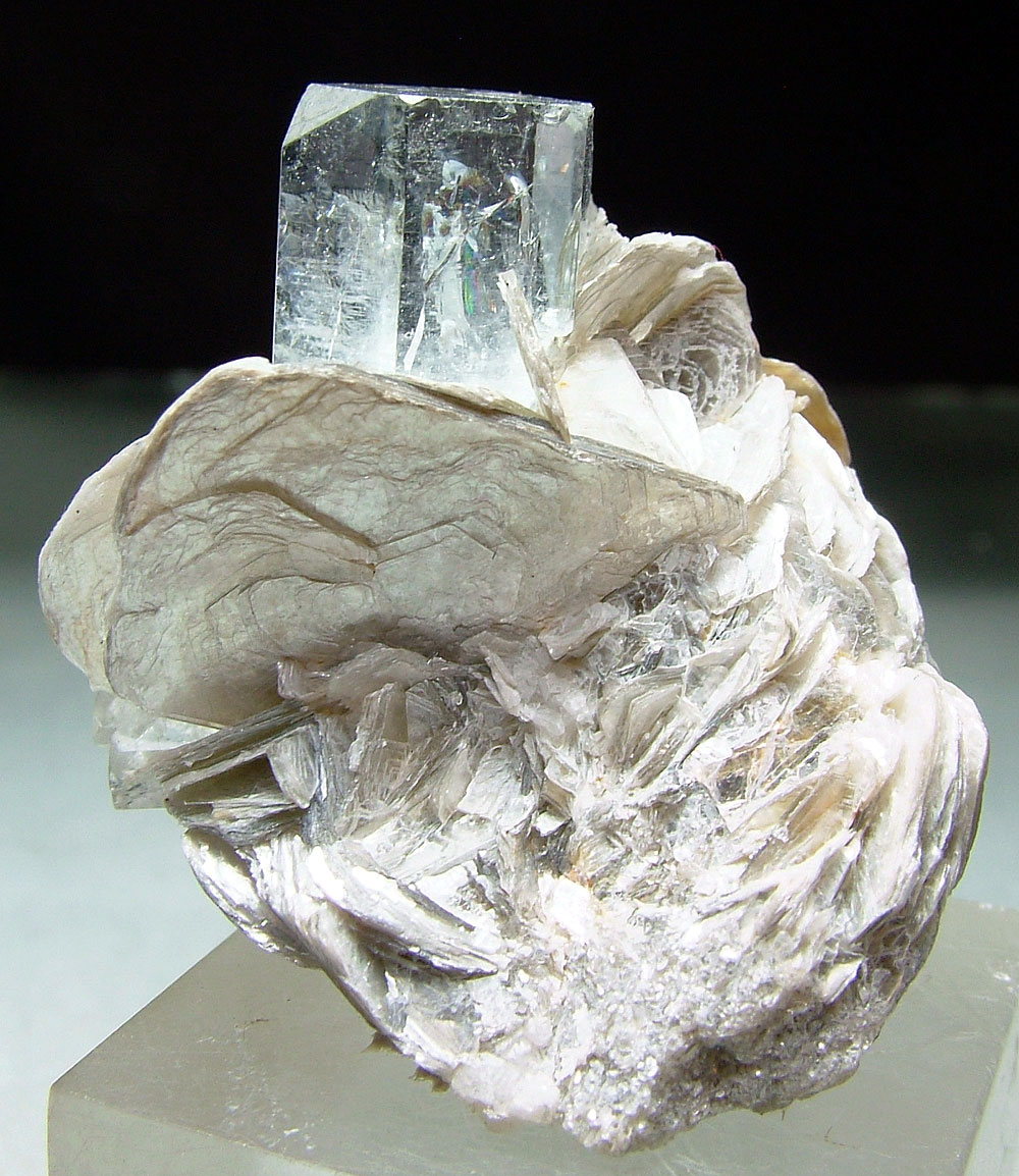 Aquamarine & Muscovite