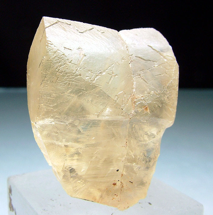 Calcite Var Axe Head Twin