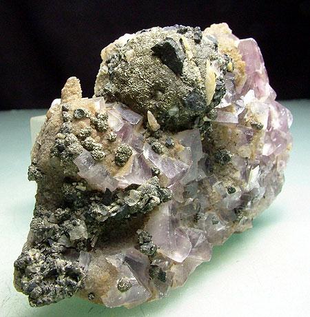 Fluorite & Pyrite