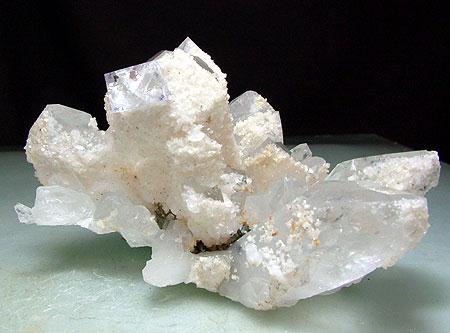 Quartz With Dolomite Fluorite & Arsenopyrite