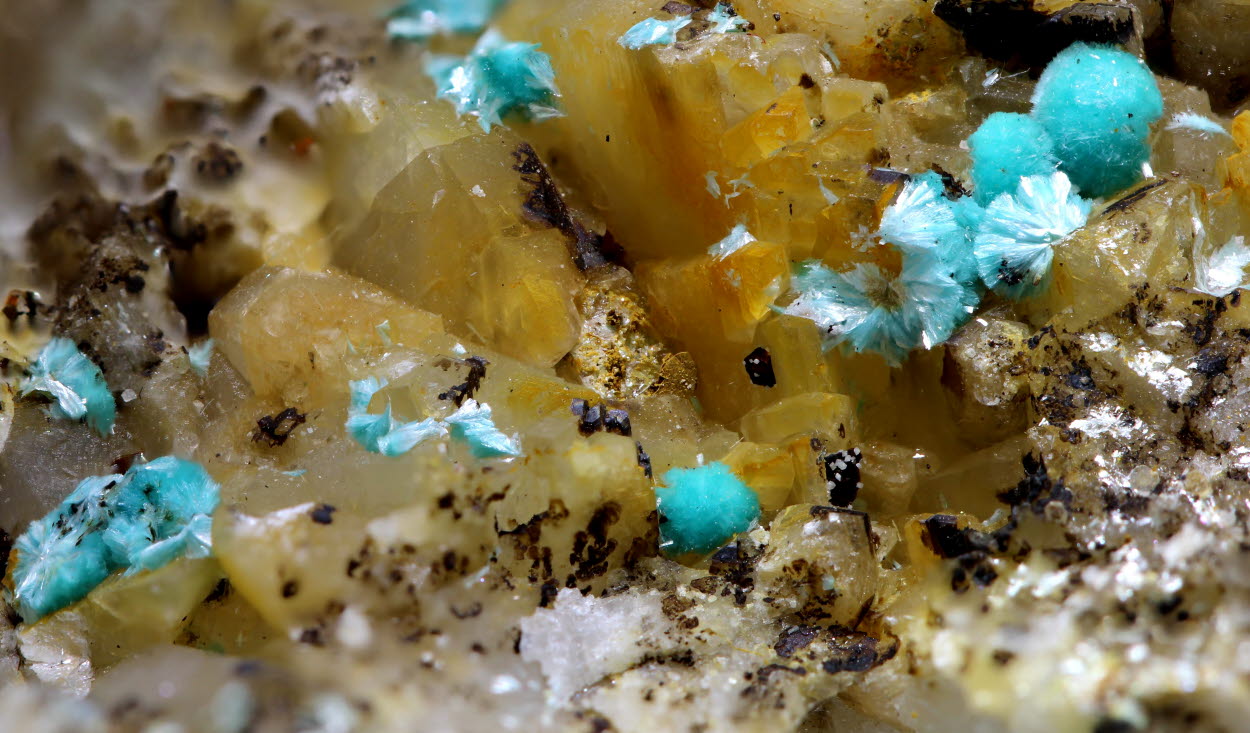 Aurichalcite & Calcite