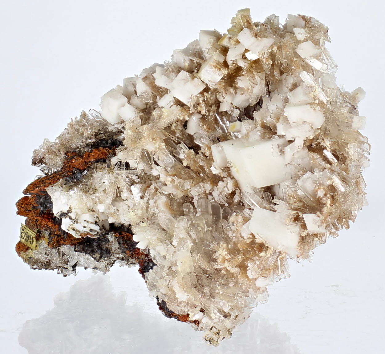 Hemimorphite & Dolomite