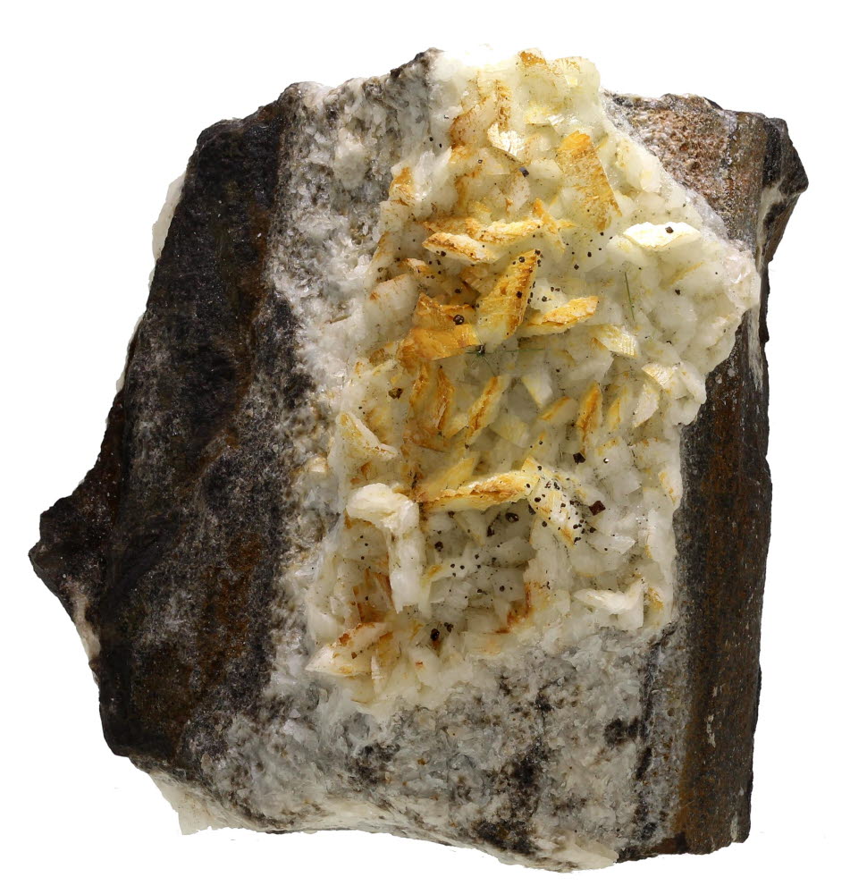 Millerite & Chalcopyrite