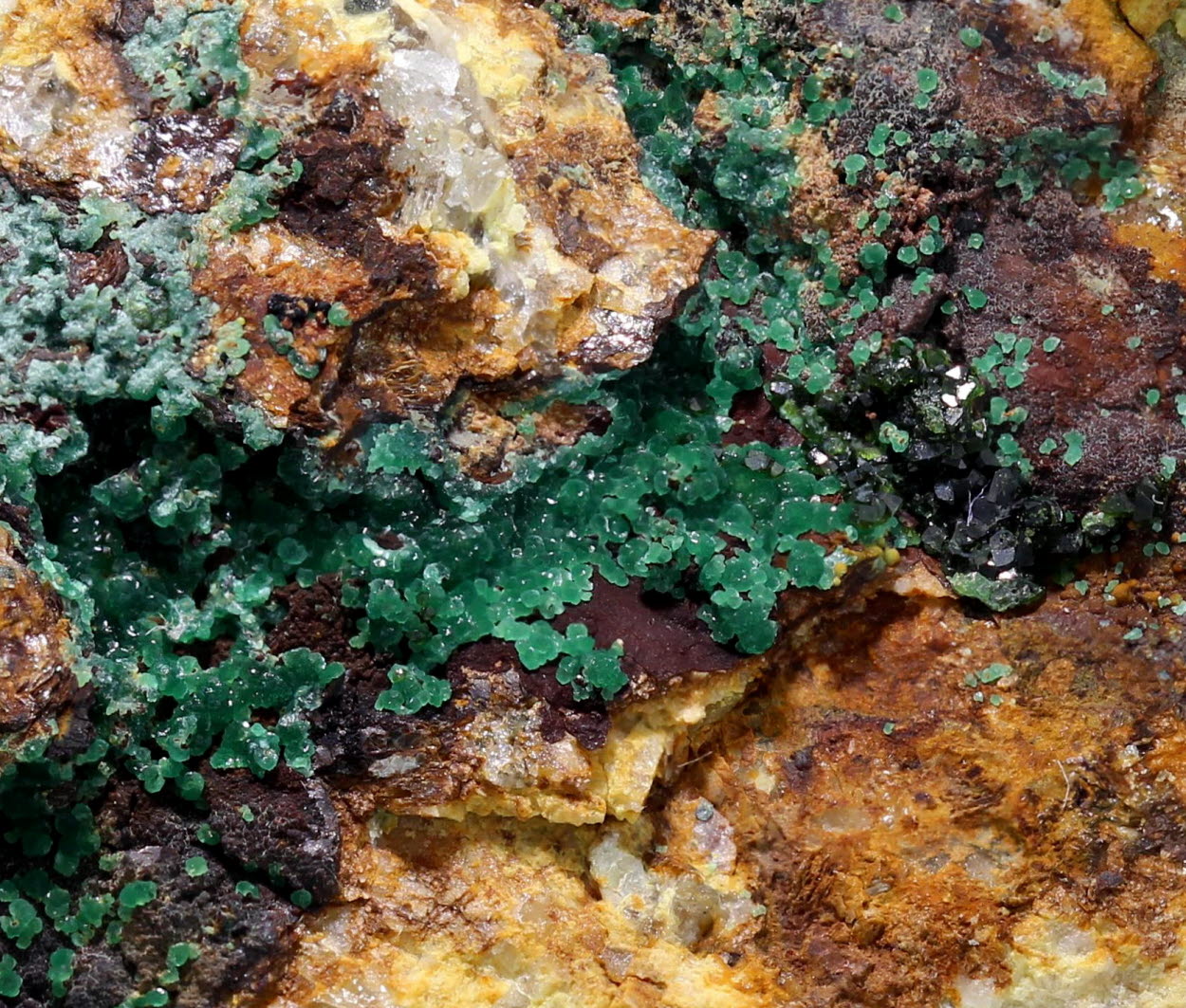 Chalcosiderite & Libethenite