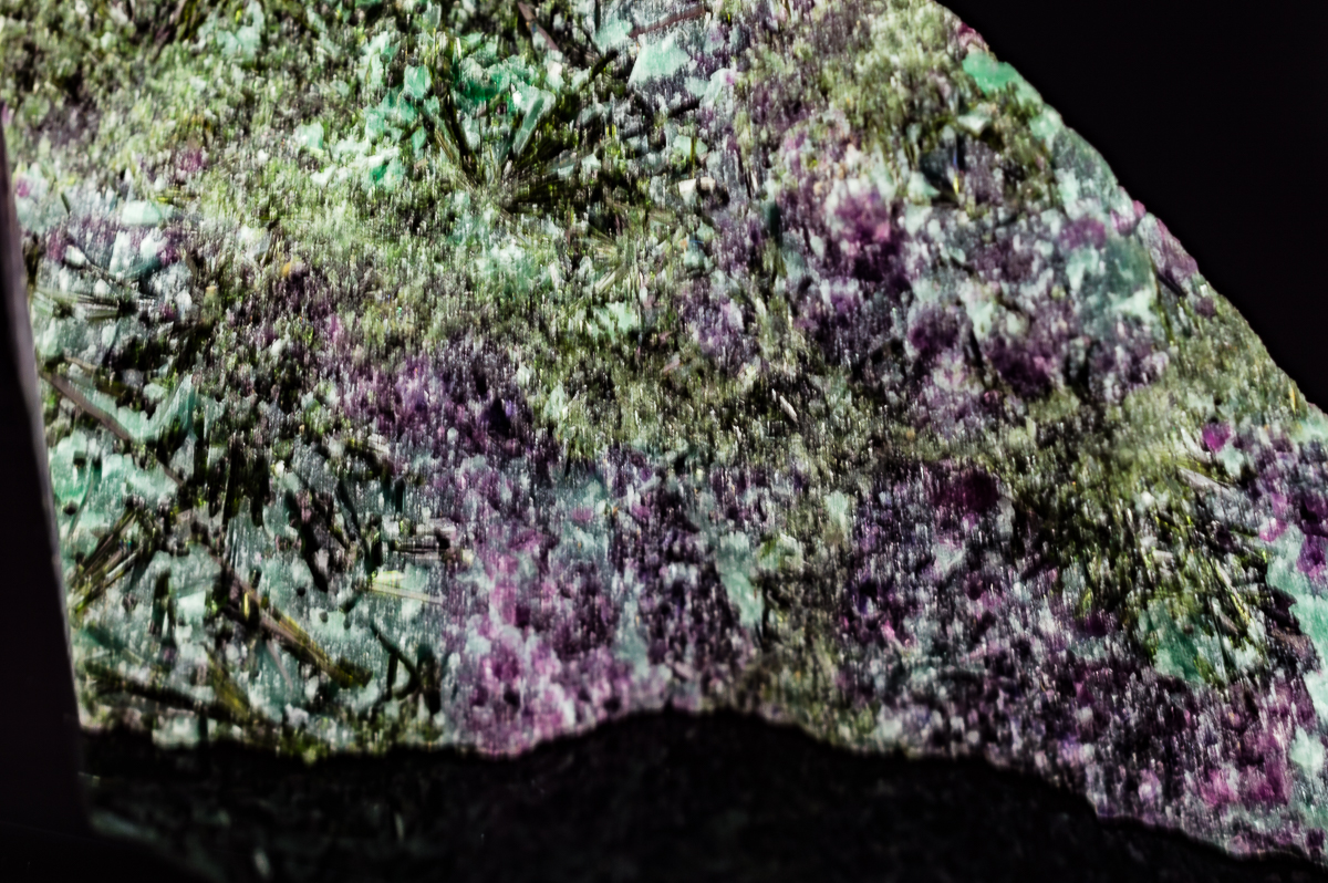 Ruby Tourmaline & Fuchsite