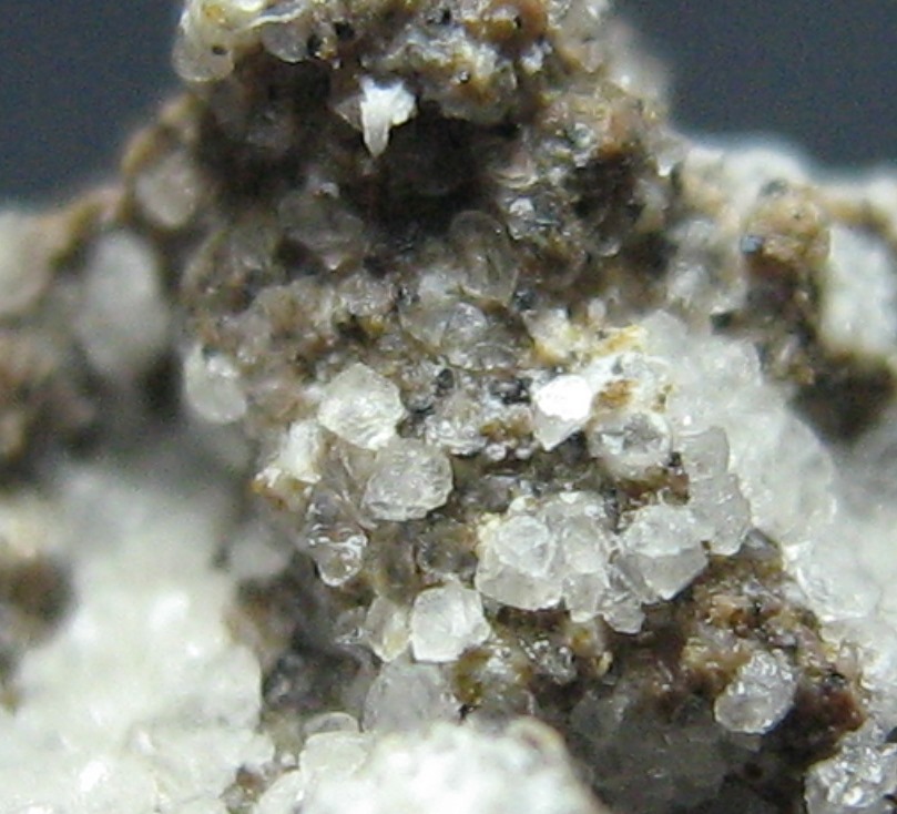 Montesommaite Chabazite & Calcite
