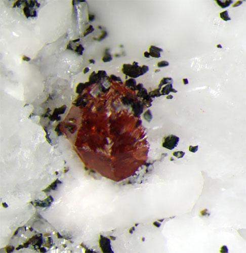 Spessartine Fluorapophyllite & Quartz